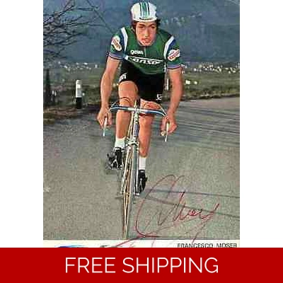 FRANCESCO MOSER Signed Autographs